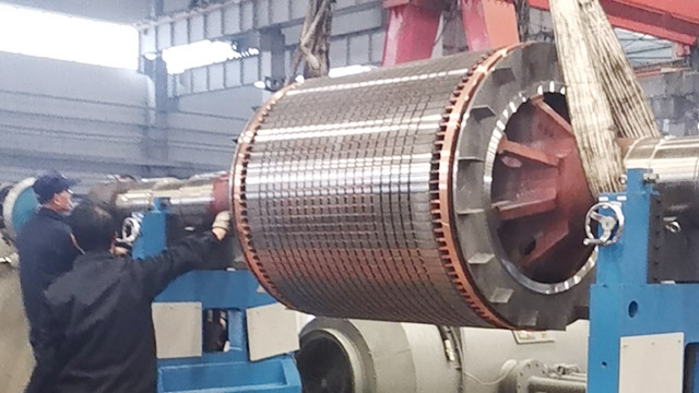 臥龍防爆電機集團專用動平衡機！